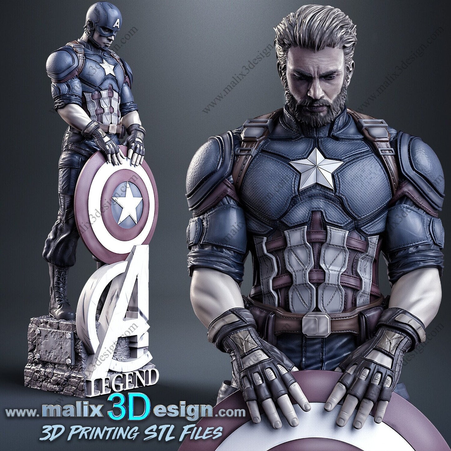 Captain America 1:10