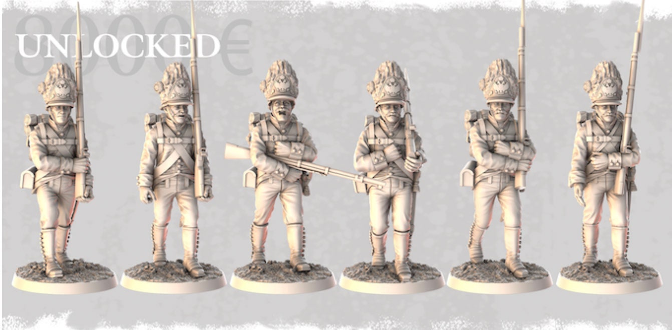 Fusiliers Napoleonic Wars German Grenadiers Army Line Order Post 1809