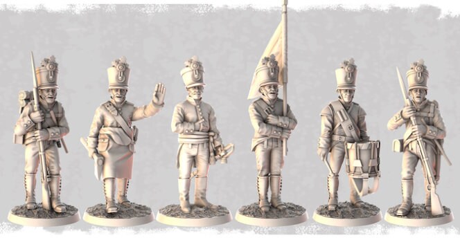 Fusiliers Napoleonic Wars Austro-Hungarian Command Order Post 1809