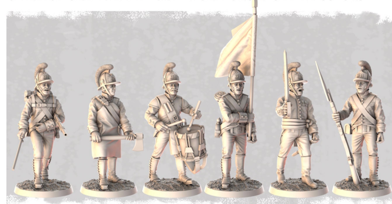 Fusiliers Napoleonic Wars Austro-Hungarian Command Order 1809