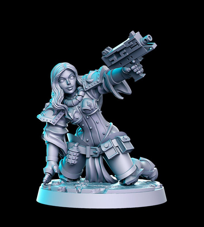 Nun Warriors Set 4 (32mm)- Nun Sisters