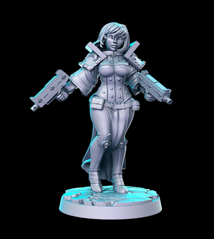 Nun Warriors Set 2 (32mm)- Nun Sisters