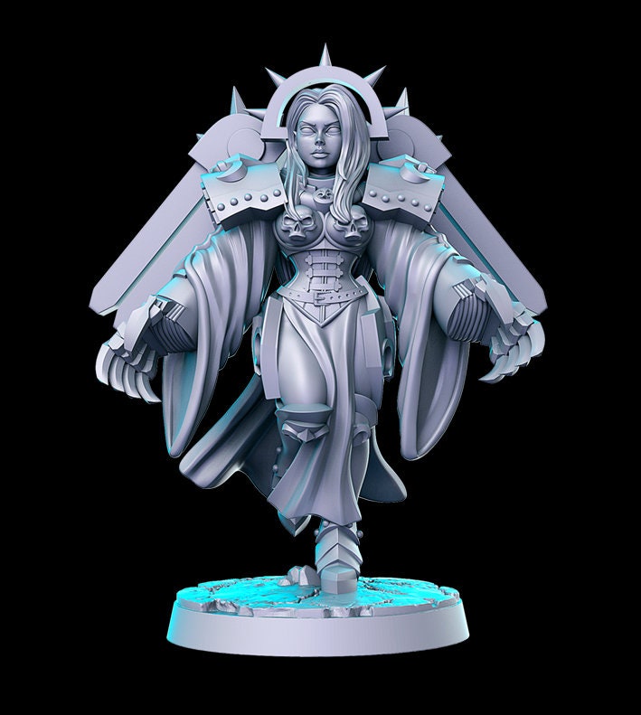 Nun Warriors Set 2 (32mm)- Nun Sisters