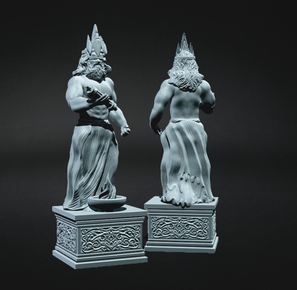 Statues and Shrine