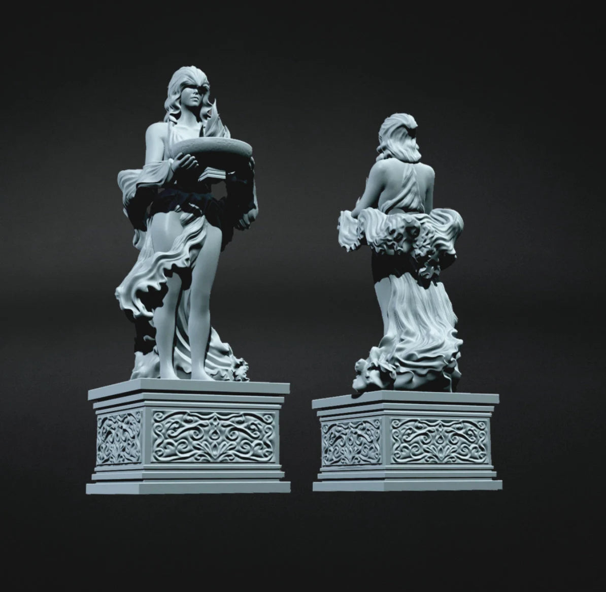 Statues and Shrine