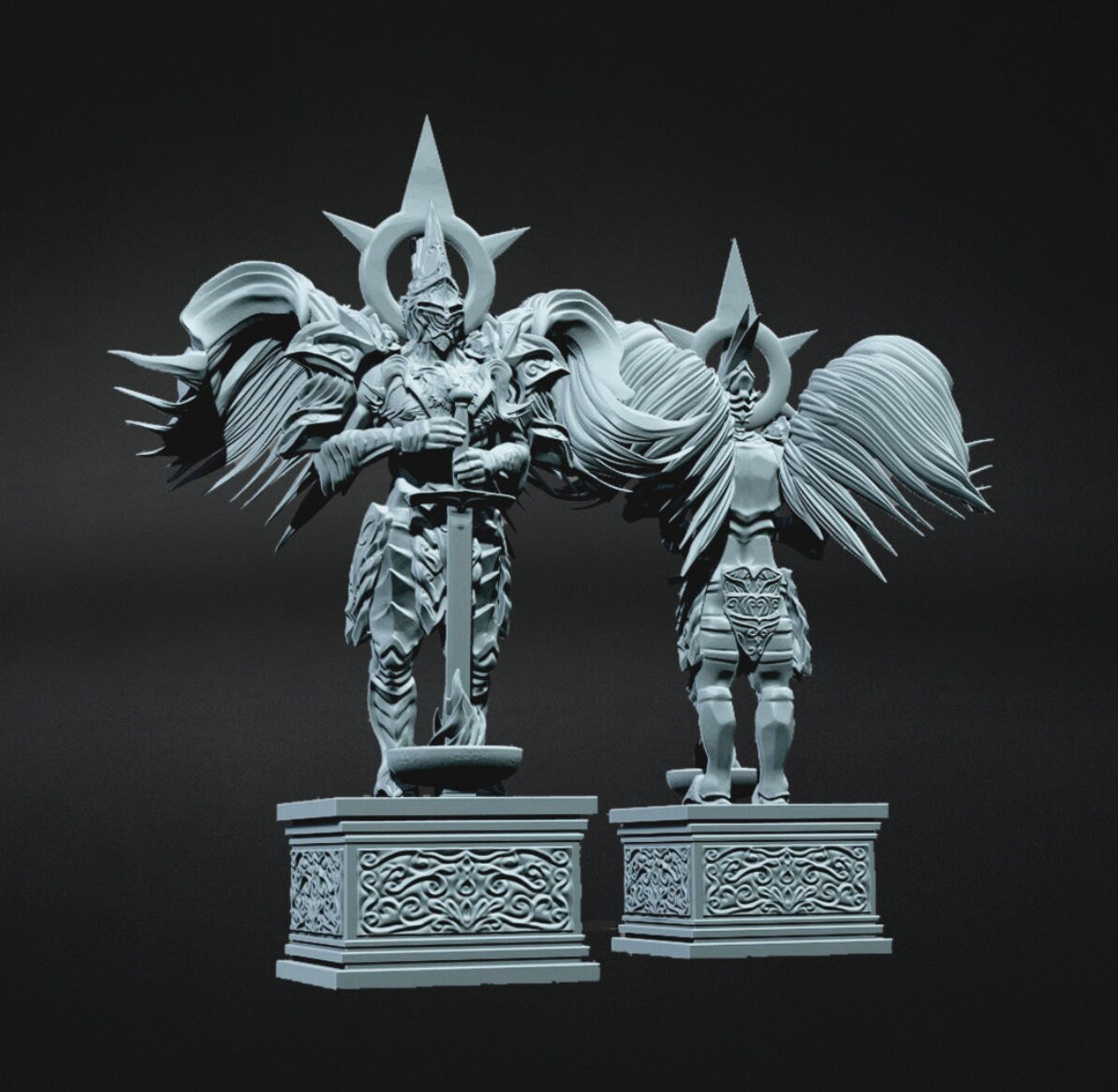 Statues and Shrine