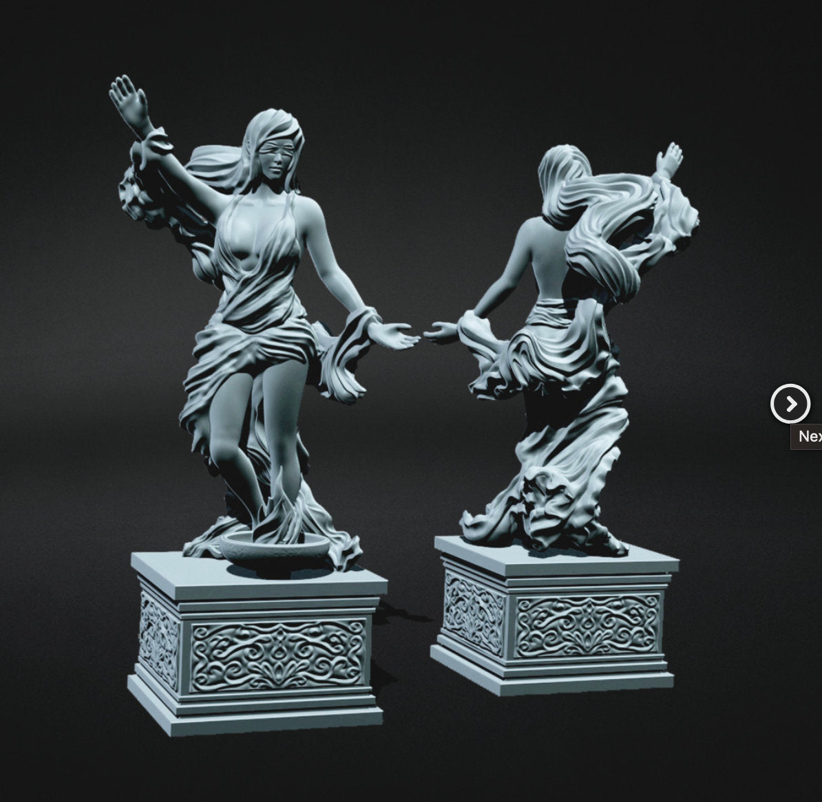 Statues and Shrine