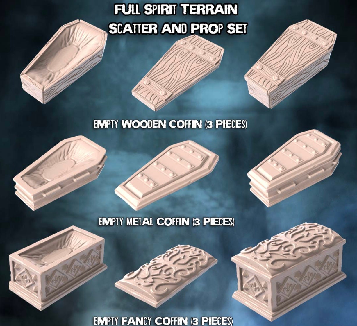Graveyard Coffins