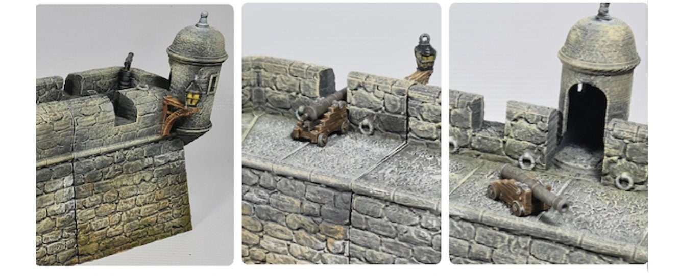 Fortified Pier Walls - Rum & Razing