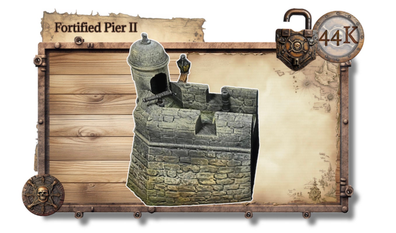 Fortified Pier Walls - Rum & Razing