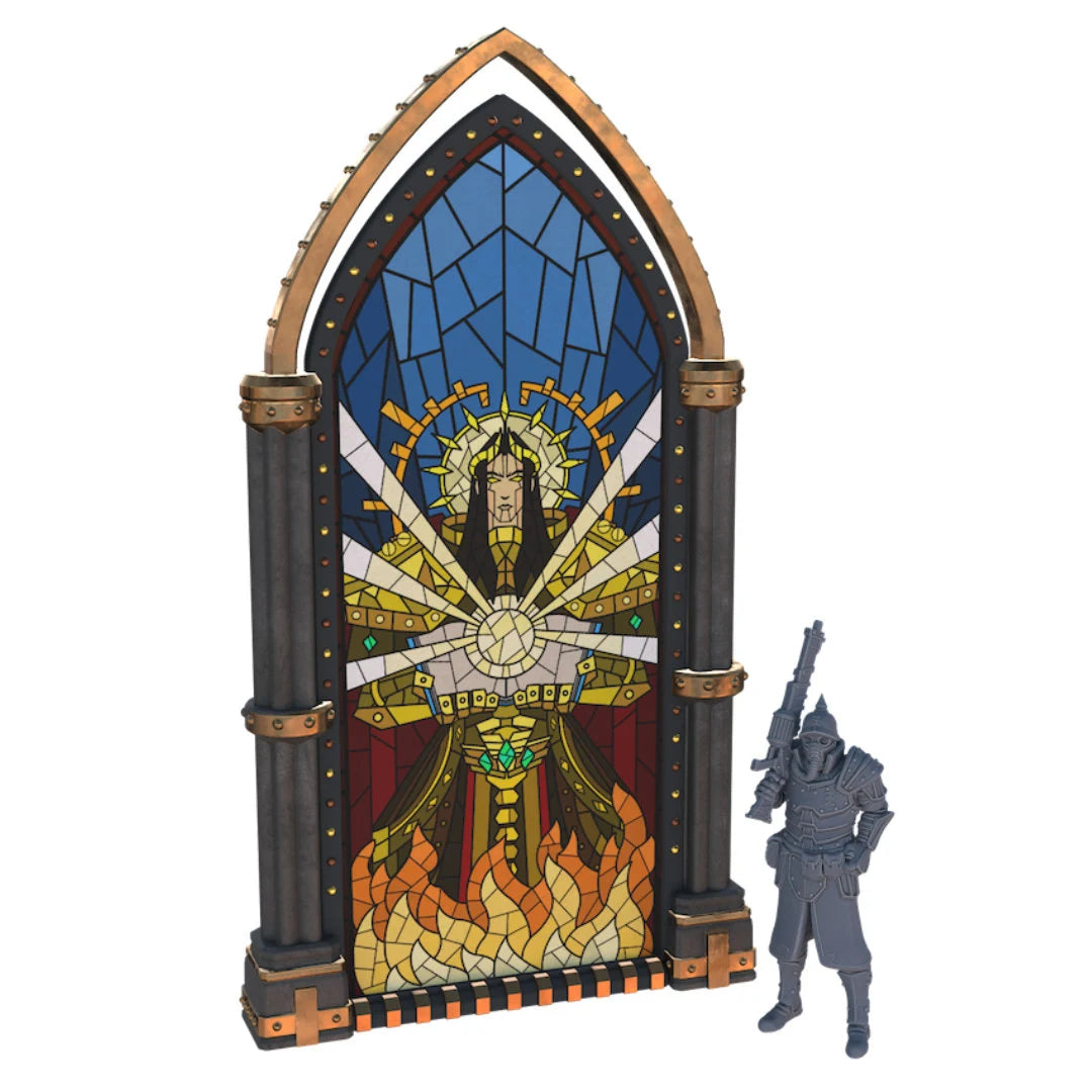 Stained Glass Mural Modular Walls