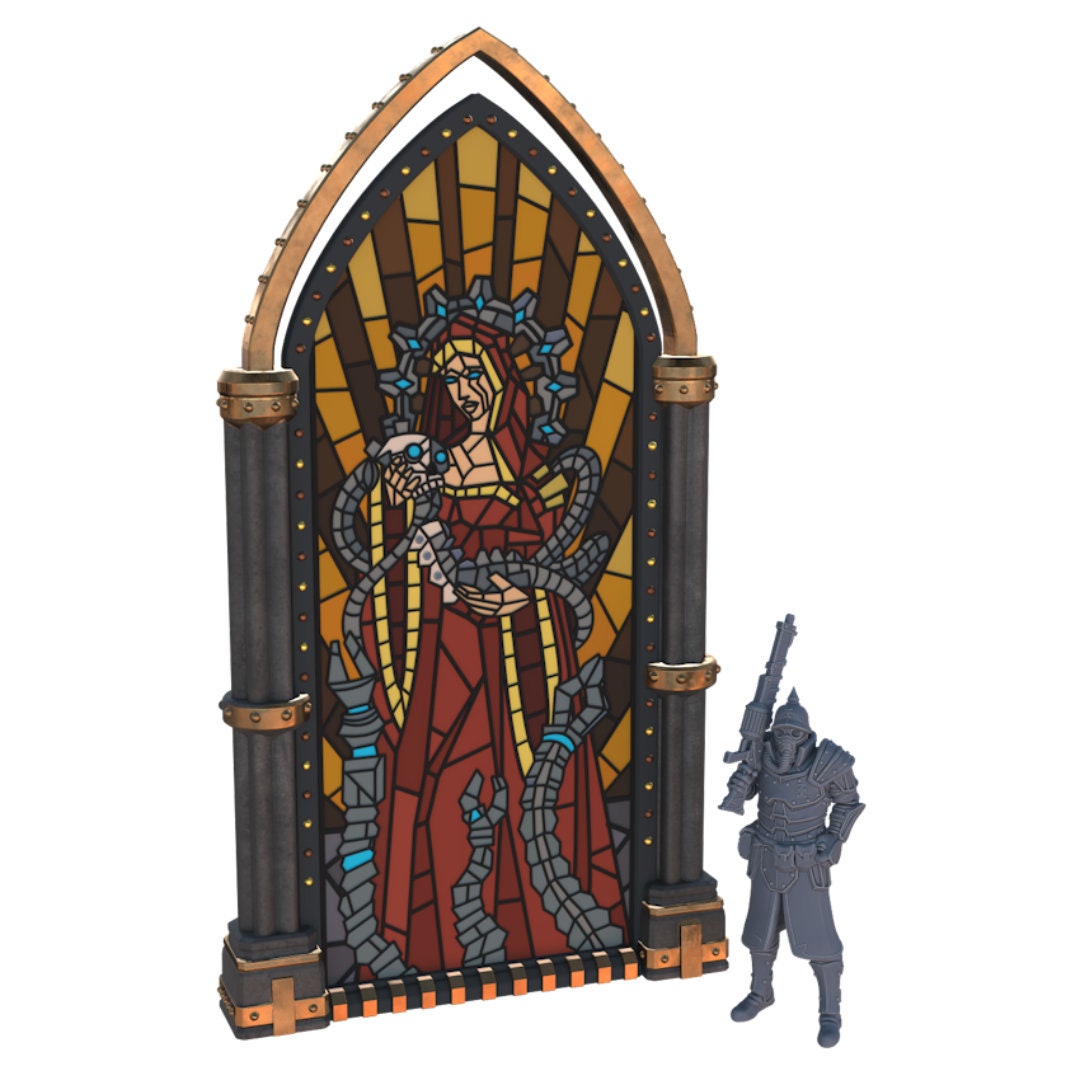 Stained Glass Mural Modular Walls
