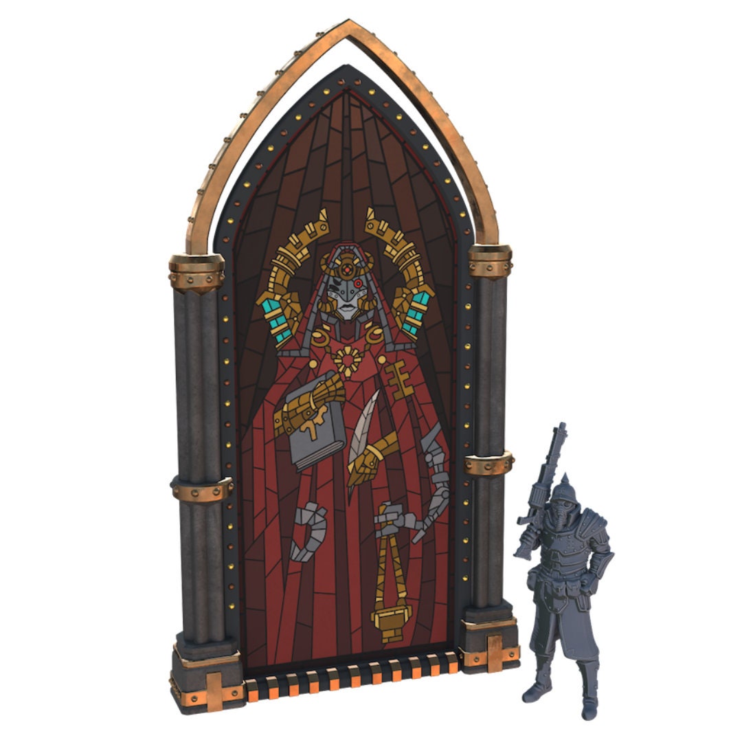 Stained Glass Mural Modular Walls