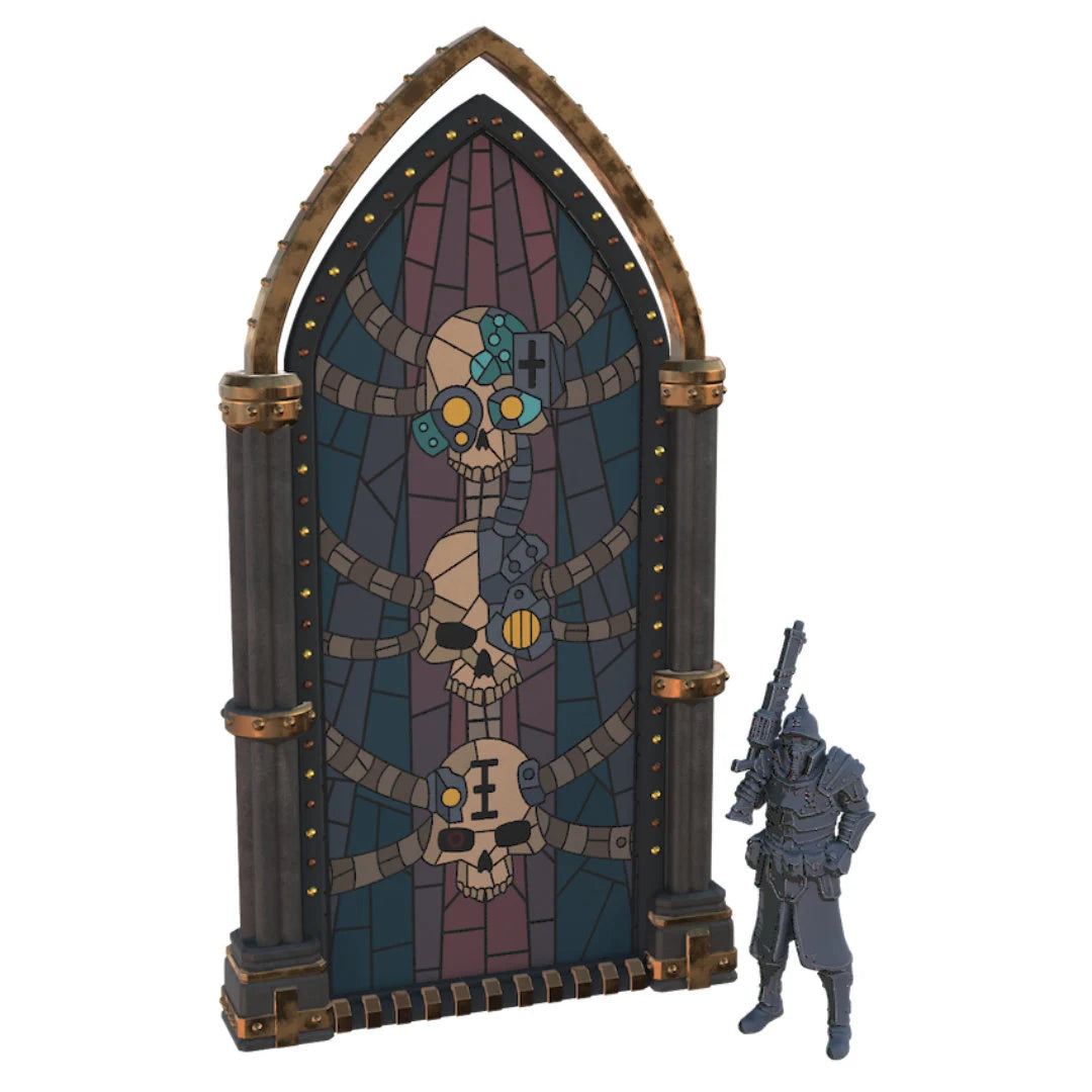 Stained Glass Mural Modular Walls