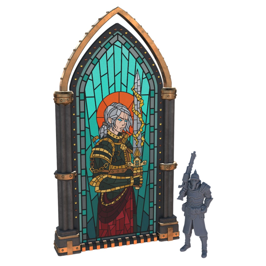 Stained Glass Mural Modular Walls