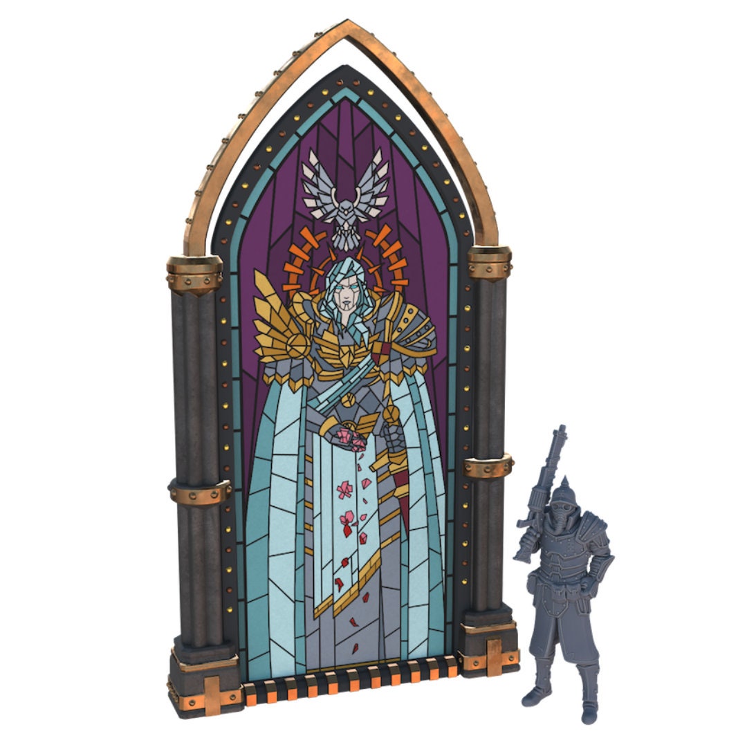 Stained Glass Mural Modular Walls