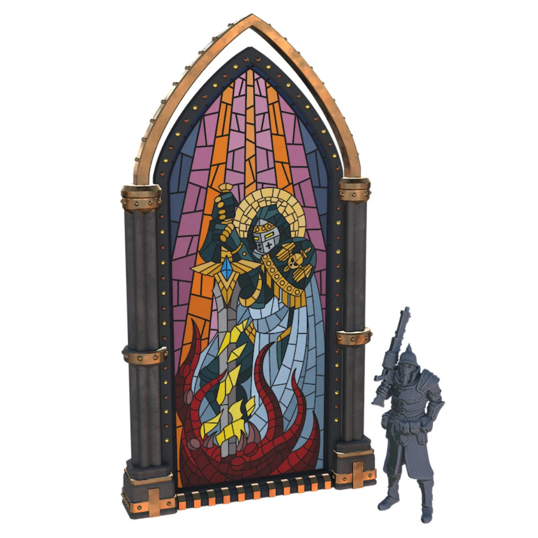 Stained Glass Mural Modular Walls
