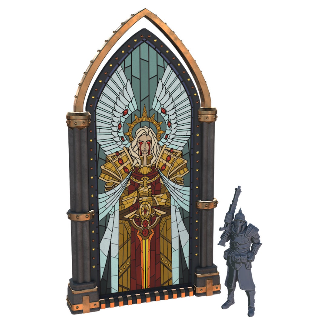 Stained Glass Mural Modular Walls