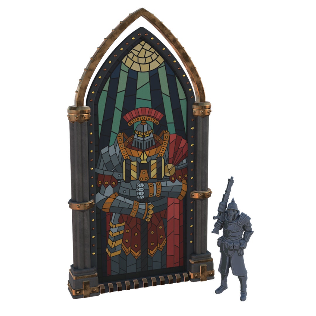 Stained Glass Mural Modular Walls