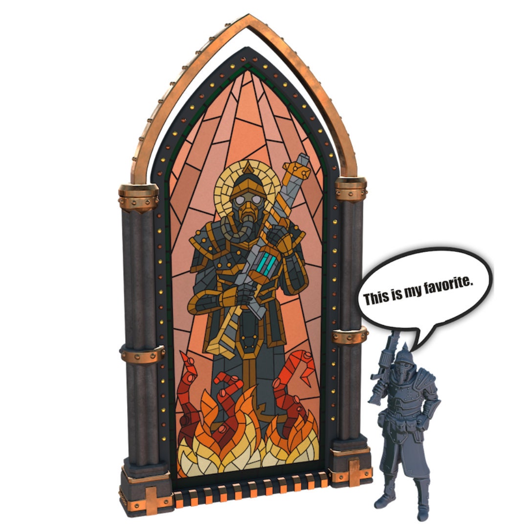 Stained Glass Mural Modular Walls