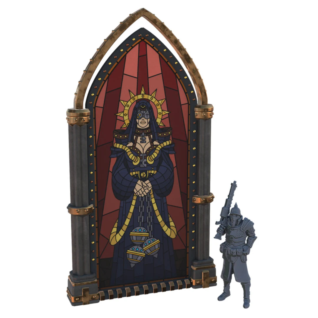 Stained Glass Mural Modular Walls