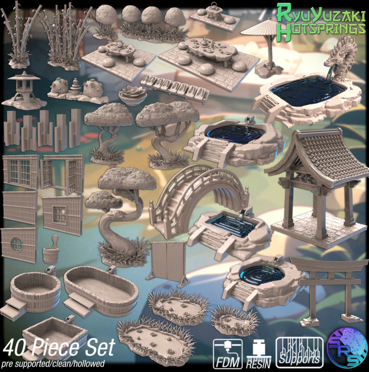 Japanese Scatter Terrain