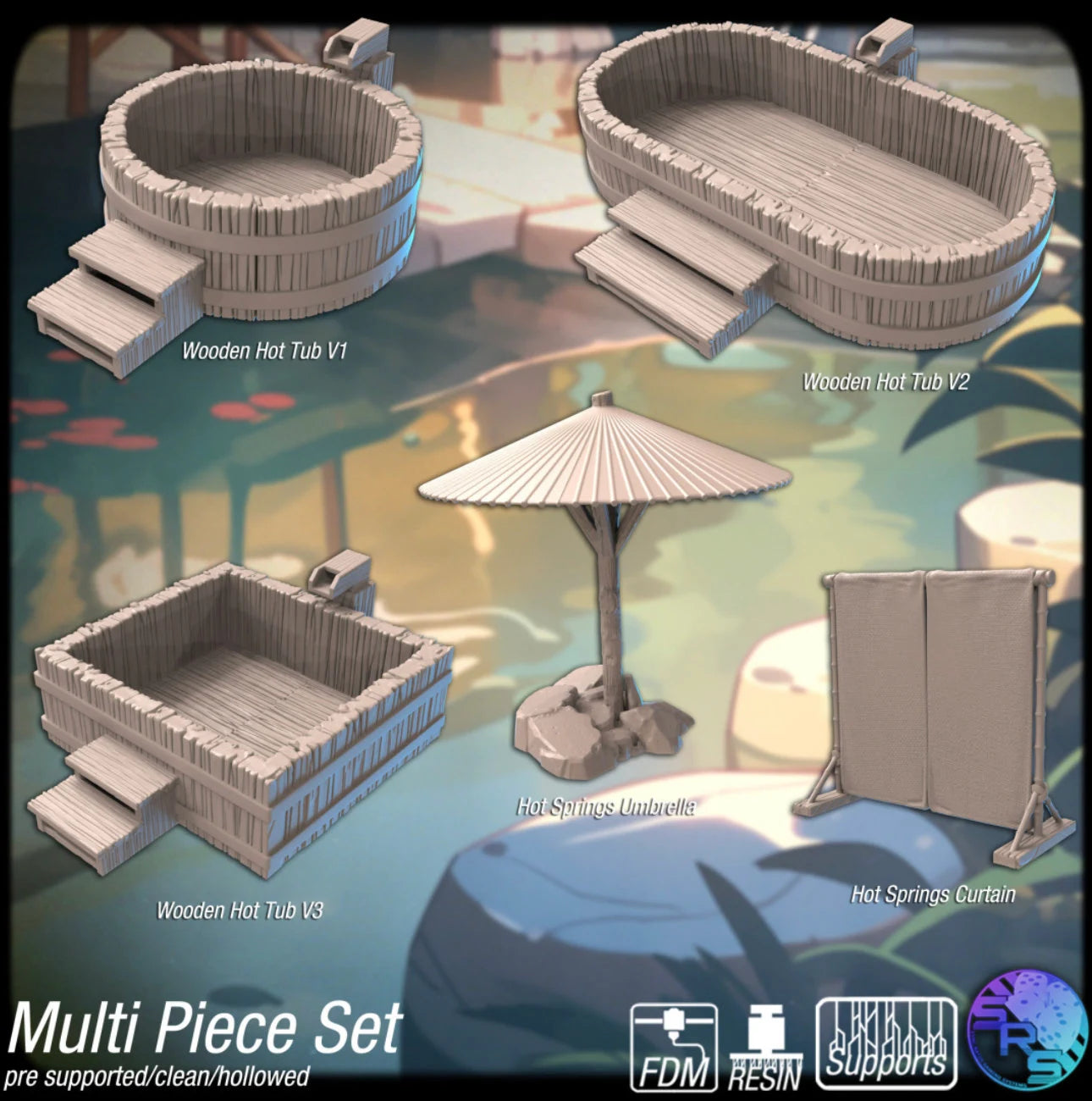 Japanese Scatter Terrain