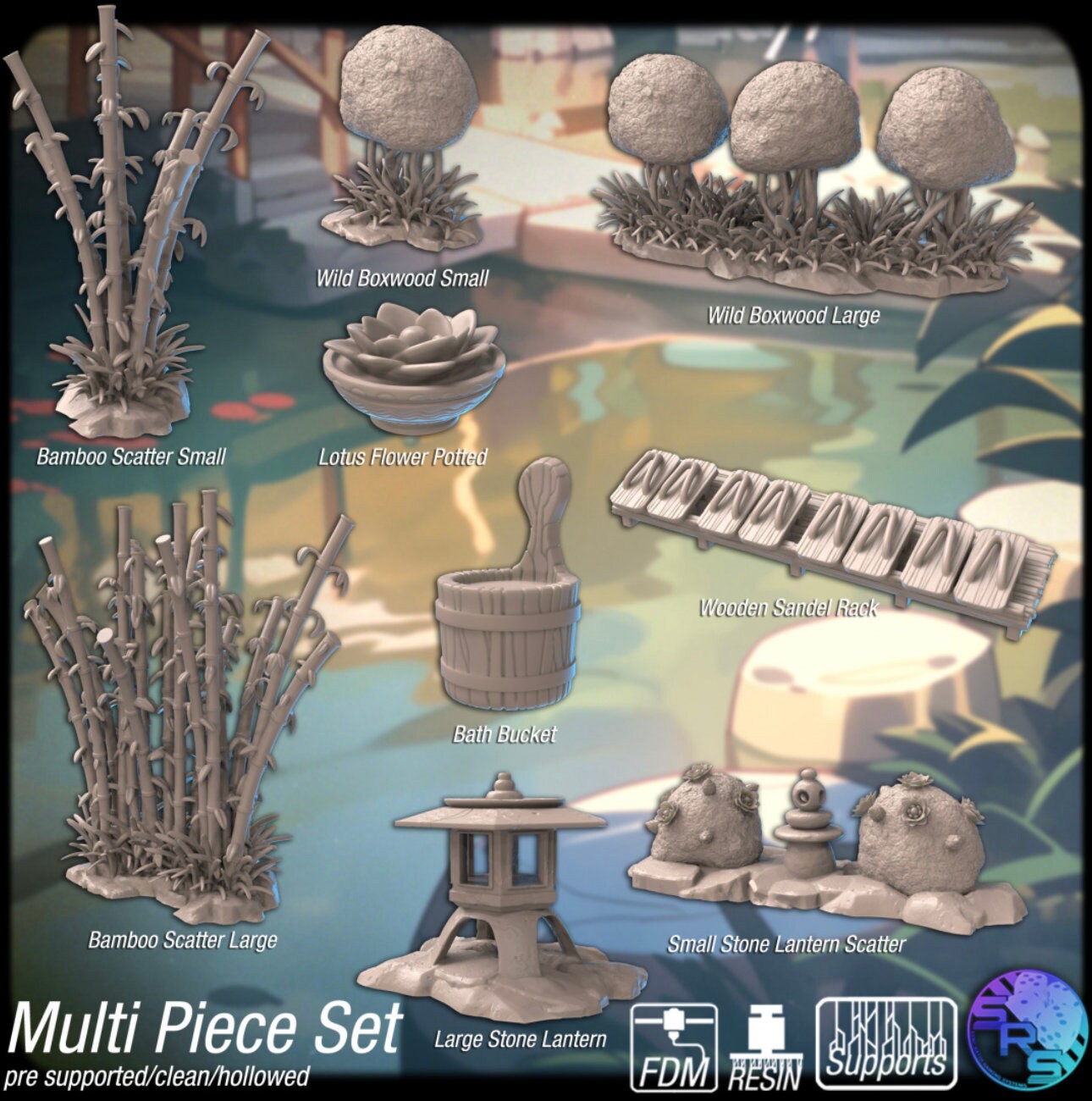 Japanese Scatter Terrain