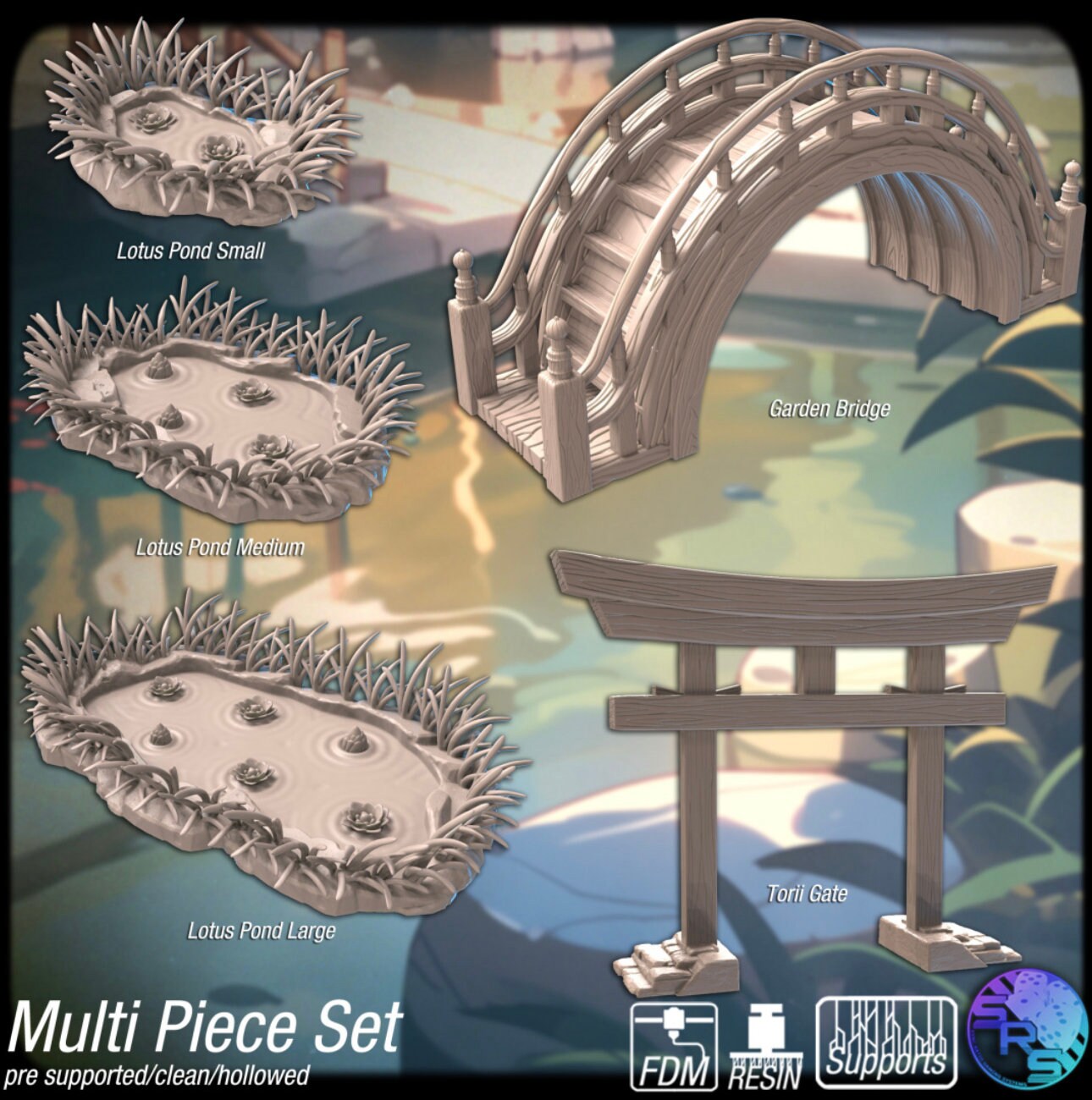 Japanese Scatter Terrain