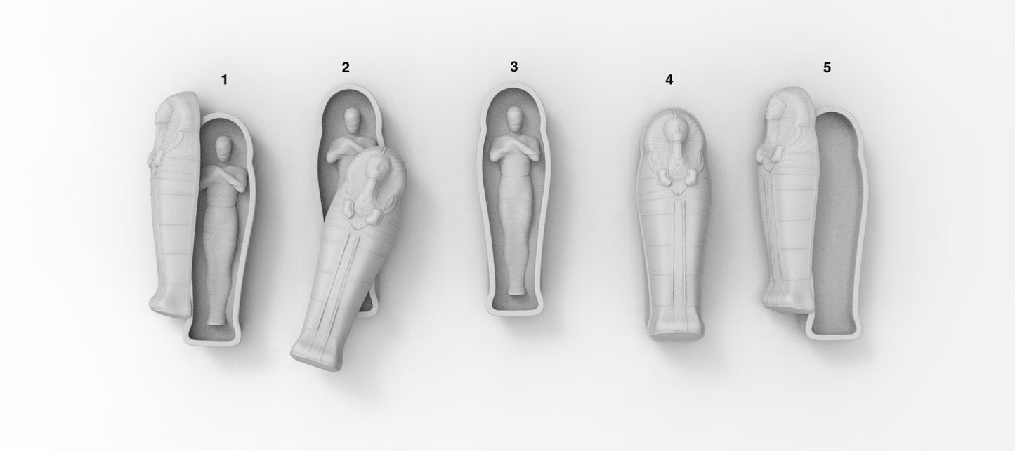 Sarcophagus and Mummies