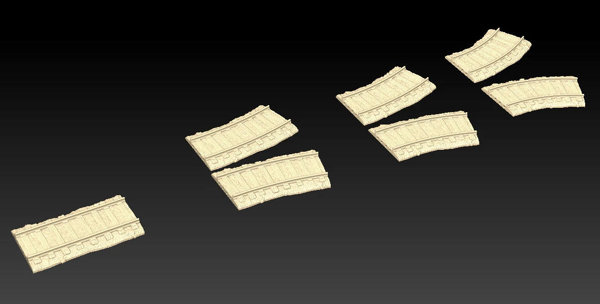 Train Rail tracks - Western Rush