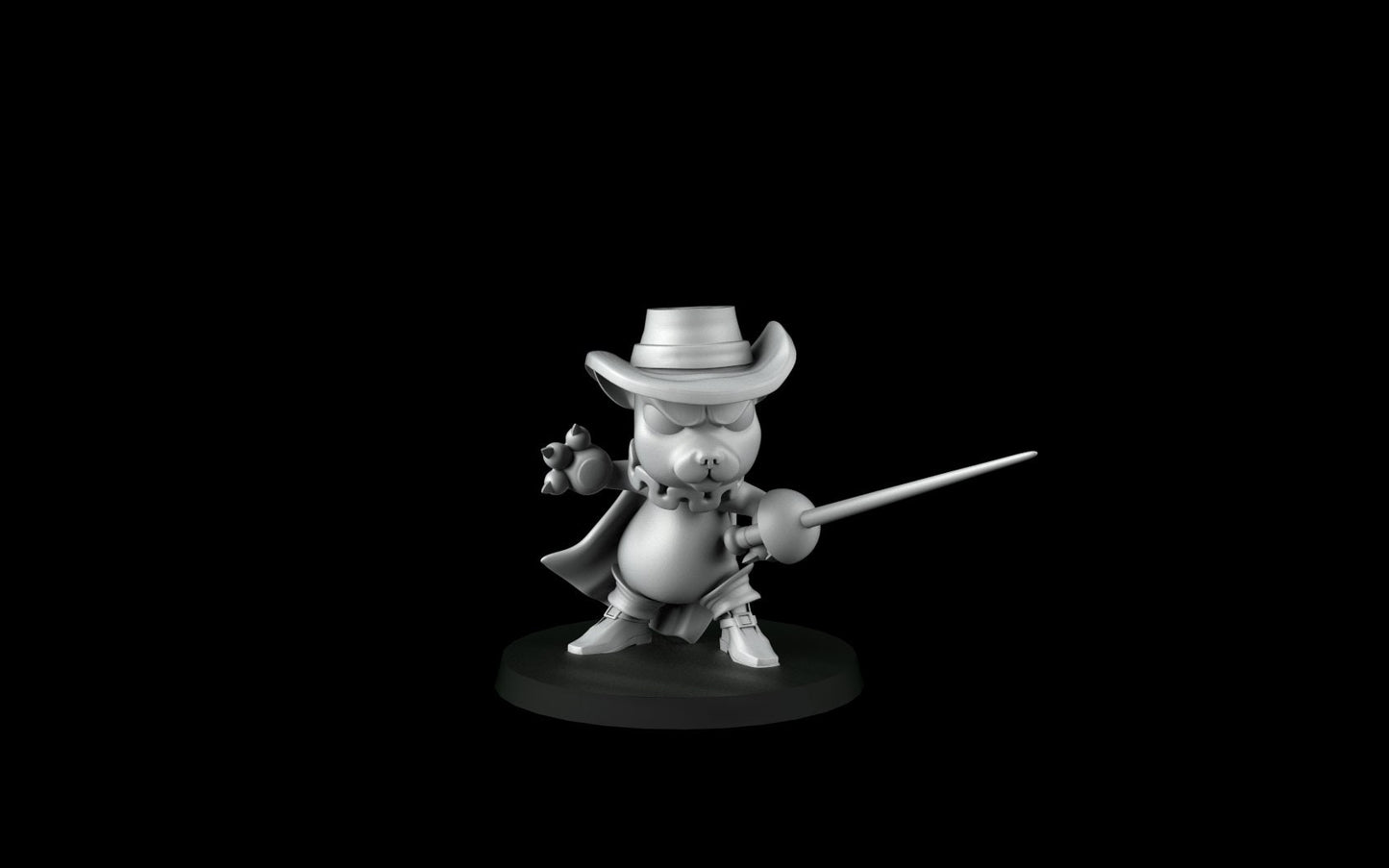 Puss in boots (32mm) - Angry Princesses