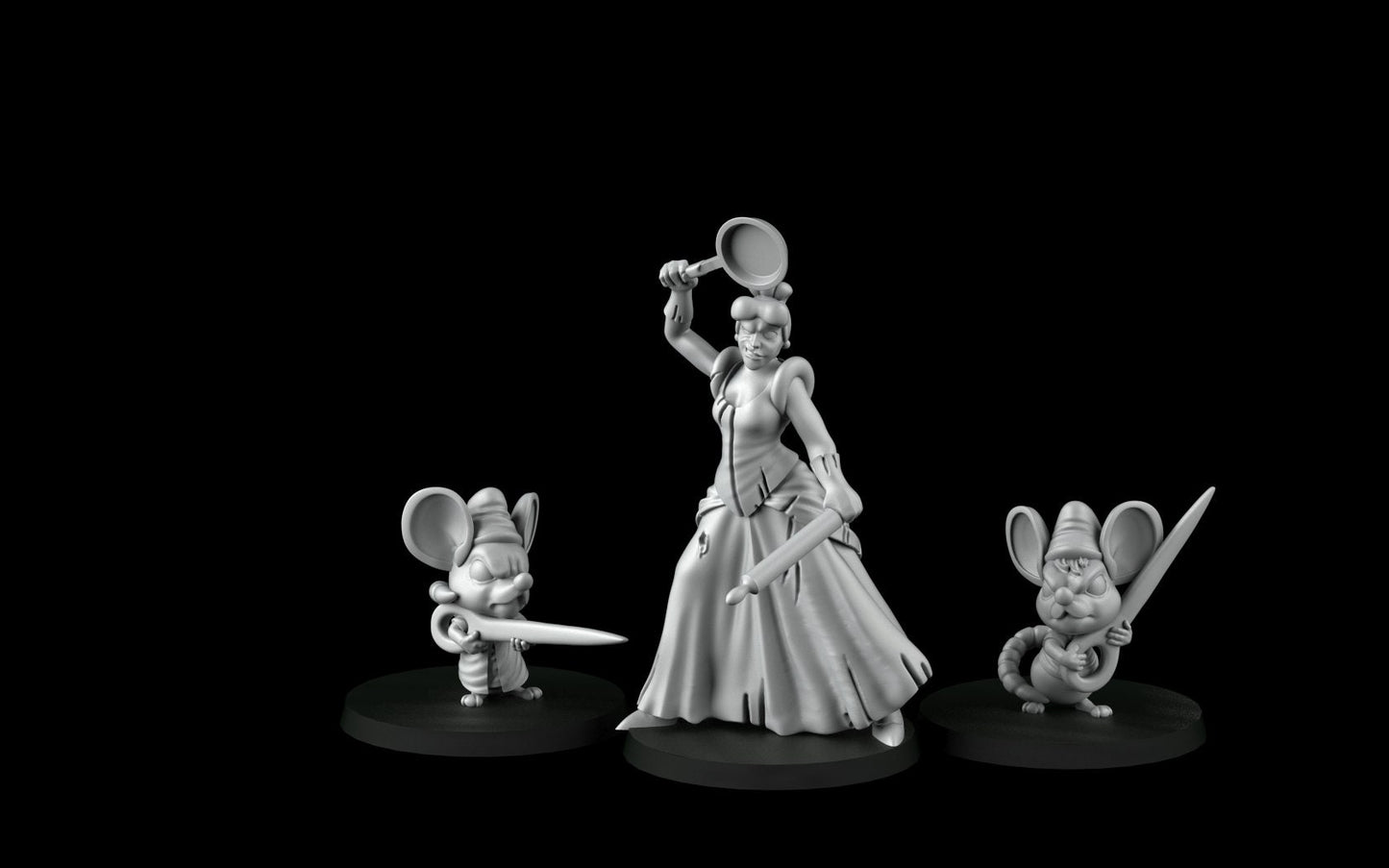 Cinderella (32mm)- Angry Princesses