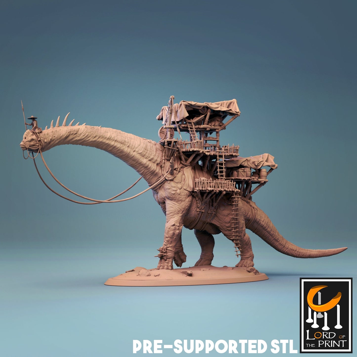 Brachiosaurus Caravan - Lord of the Print