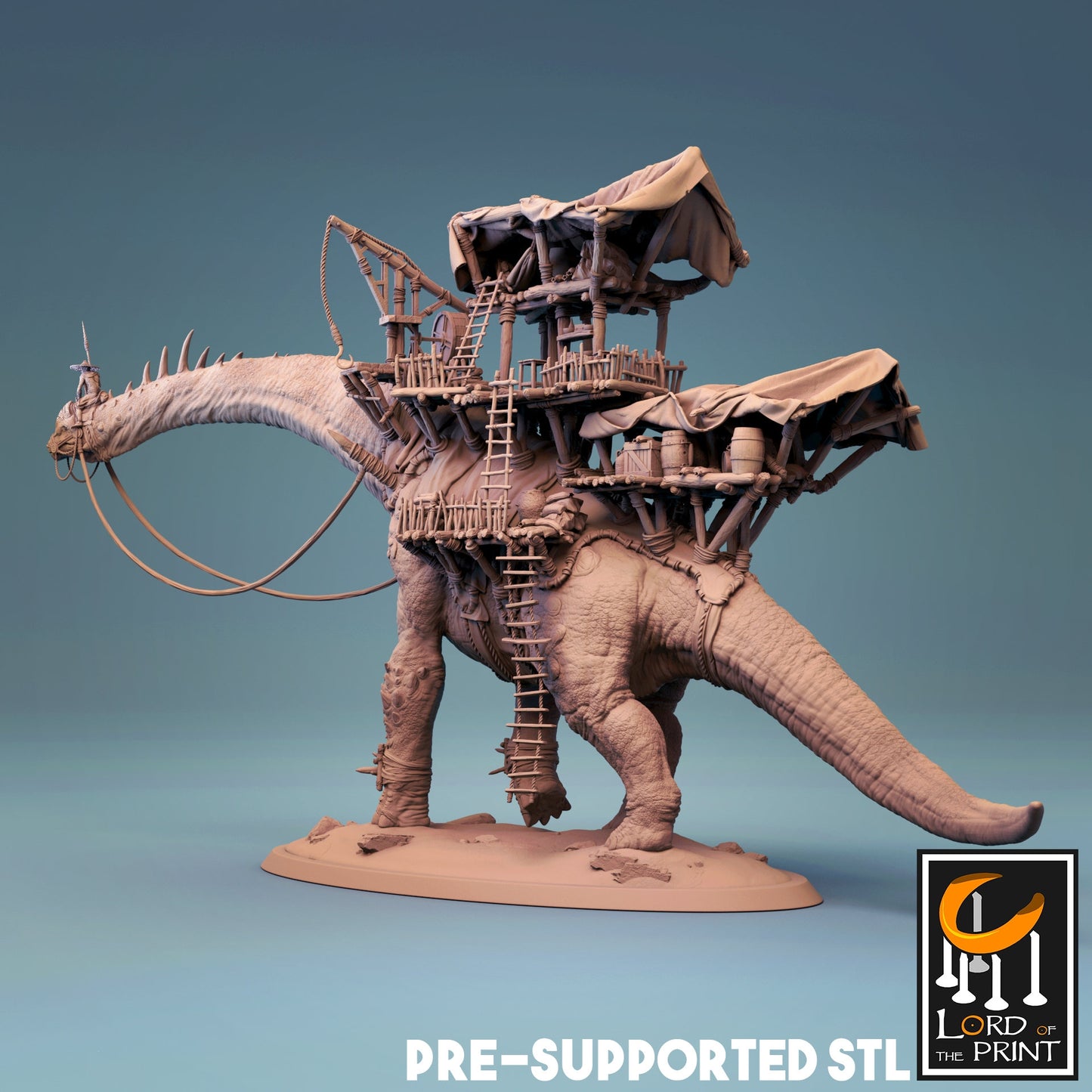 Brachiosaurus Caravan - Lord of the Print