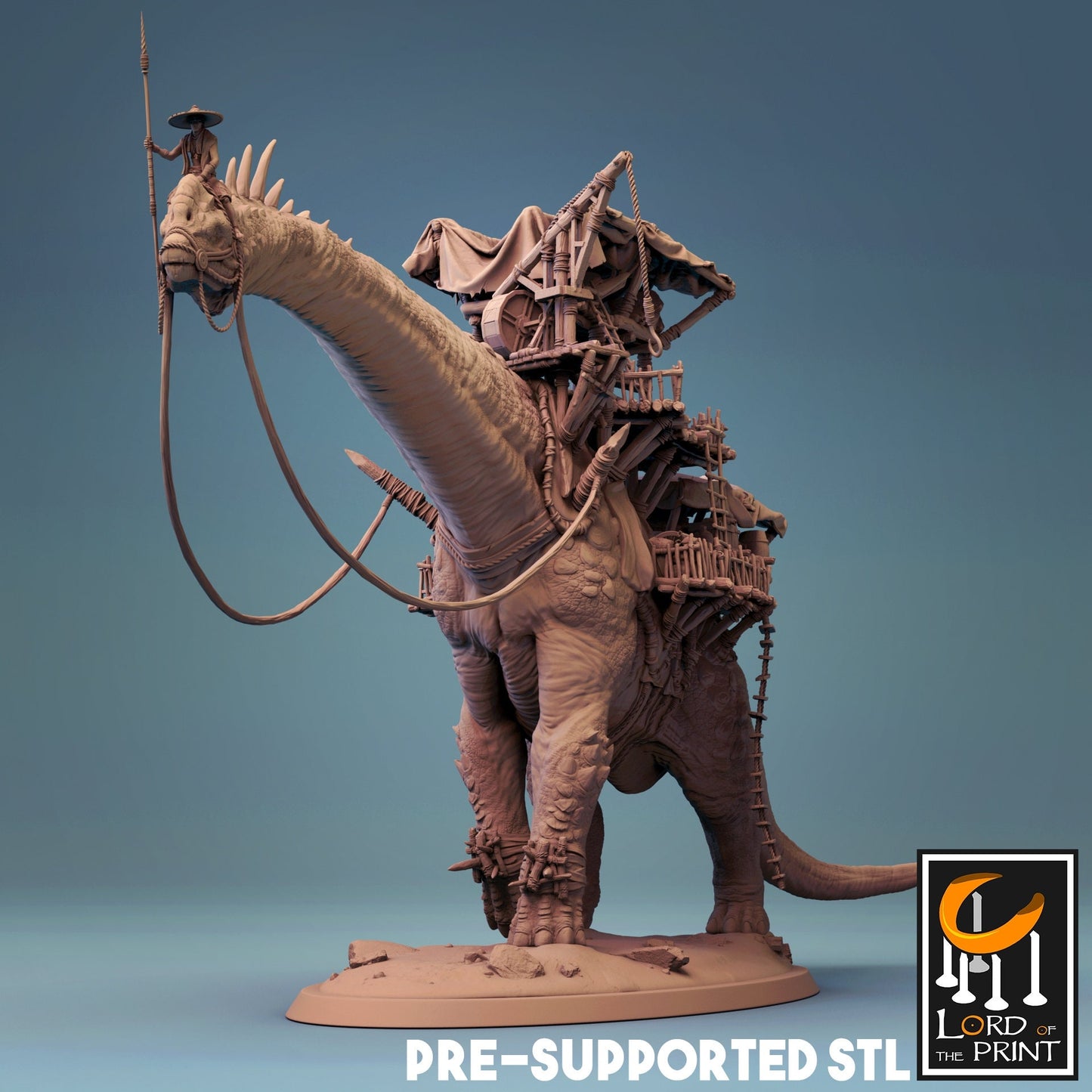 Brachiosaurus Caravan - Lord of the Print