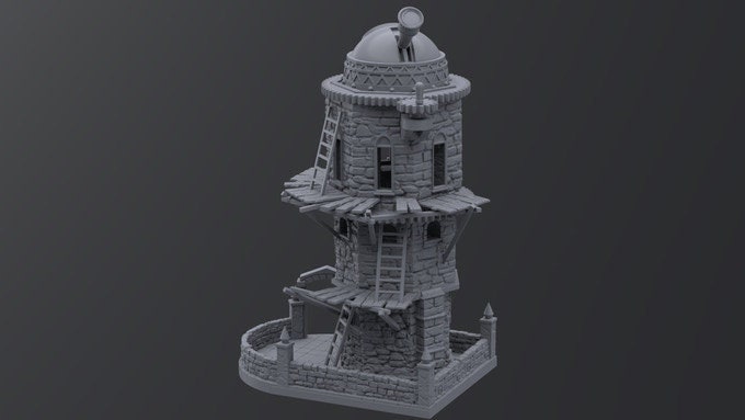 Astronomy Dice Tower - The Observatorium
