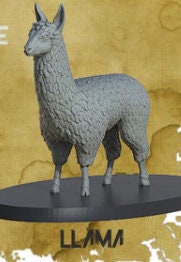 Llama Miniature