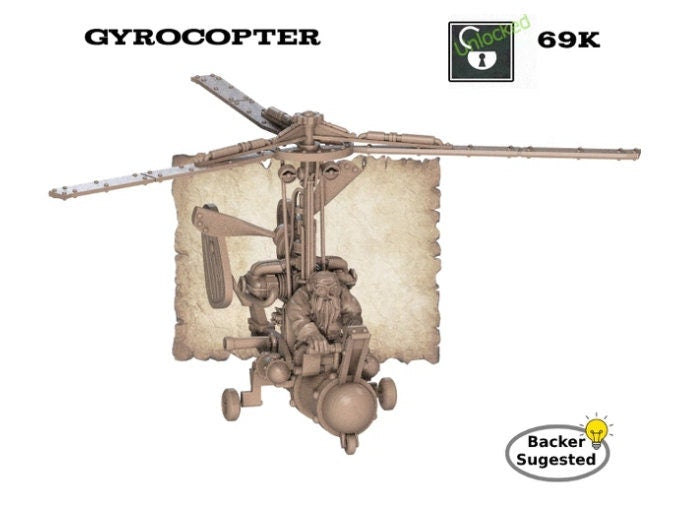 Dwarf Gyrocopter - Tale of Two Cities