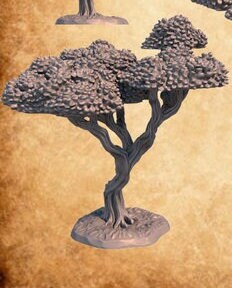Acacia Tree Terrain Assets