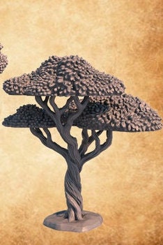 Acacia Tree Terrain Assets