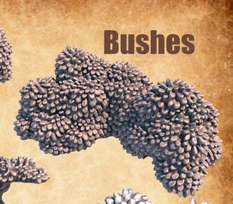 Bushes Terrain Assets