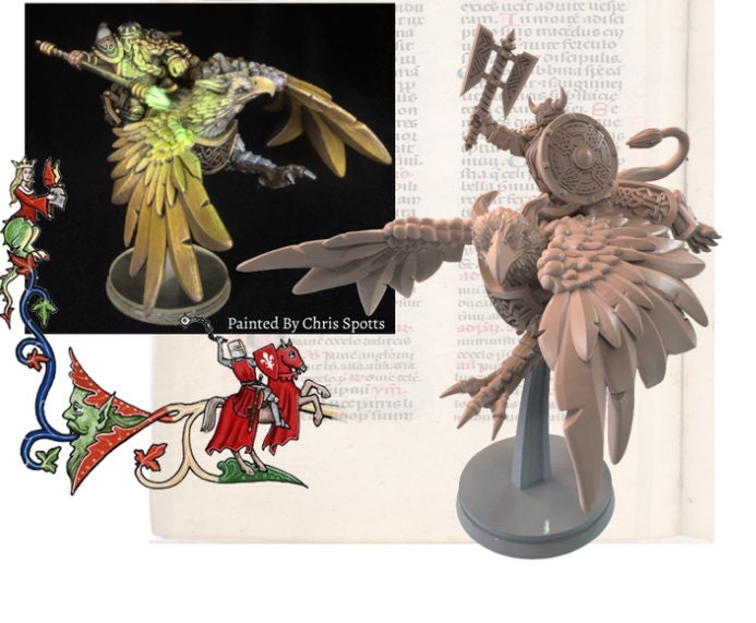 Dwarf Gryphon Riders - Tale of Two Cities