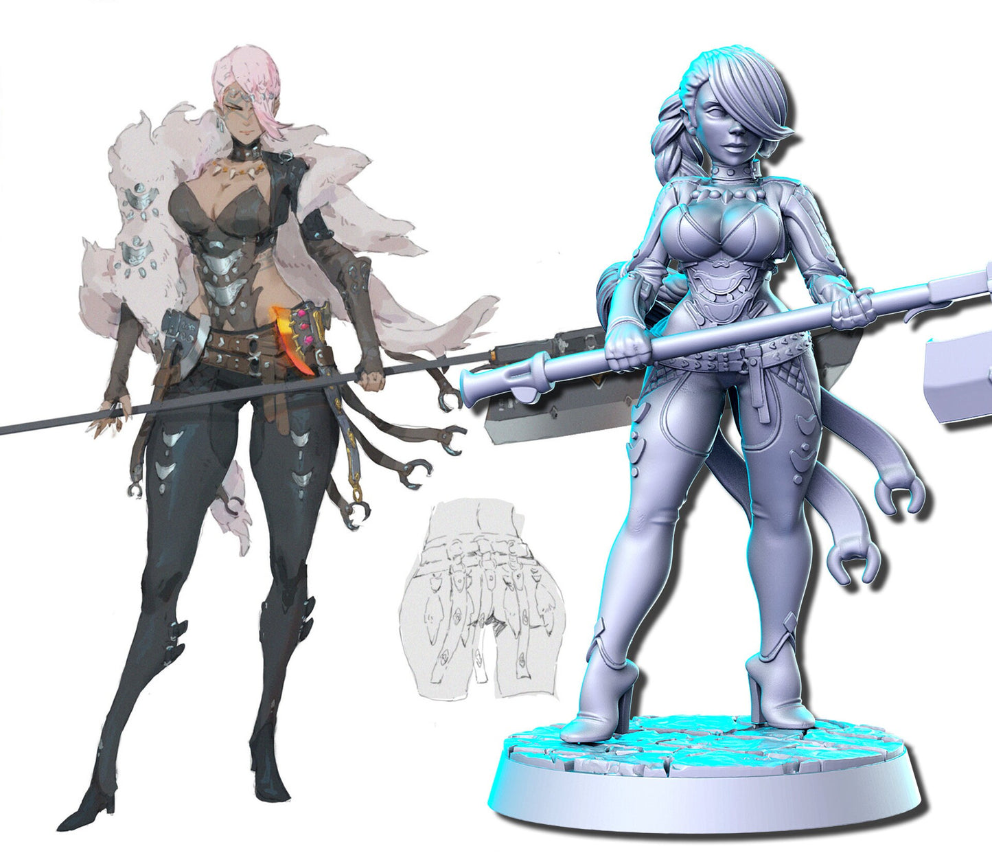 Final Fantasy Female Warrior - NeoKingdom