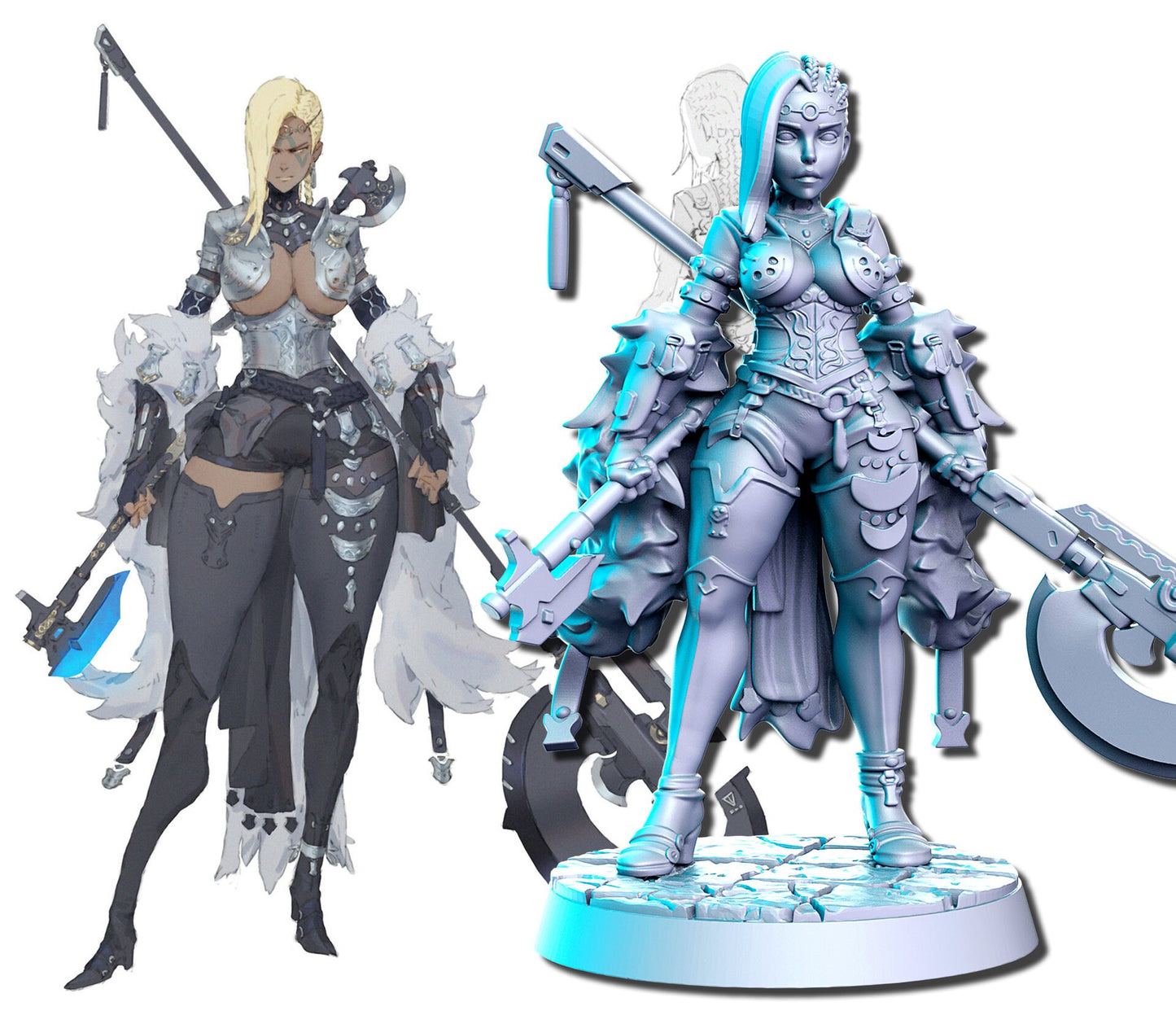 Final Fantasy Female Warrior - NeoKingdom