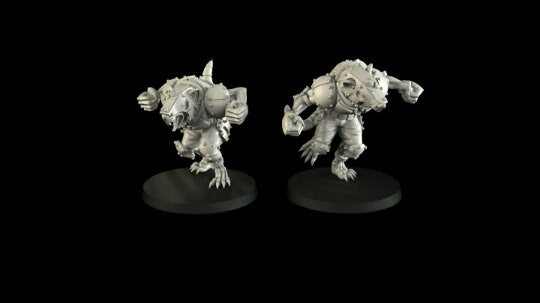 Rat Football Team - Rough and Tumble