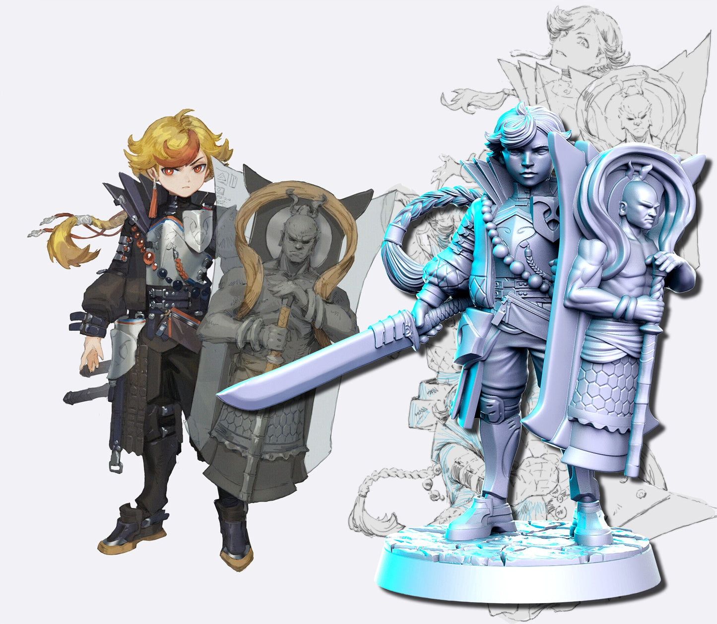 Final Fantasy Female Warrior - NeoKingdom