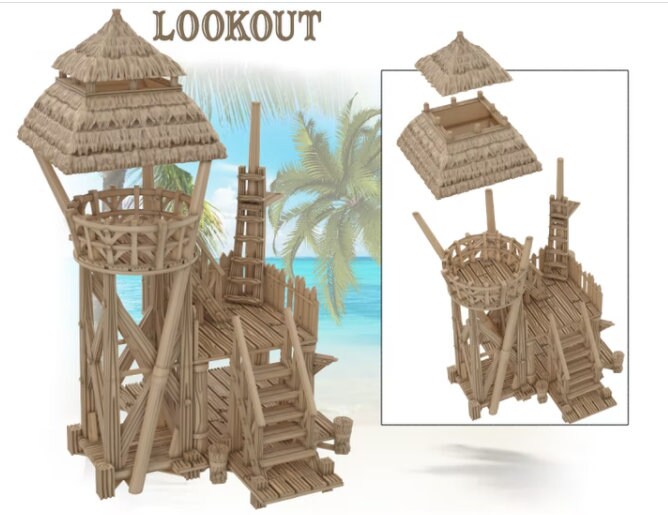 Look Out - Treasure Island