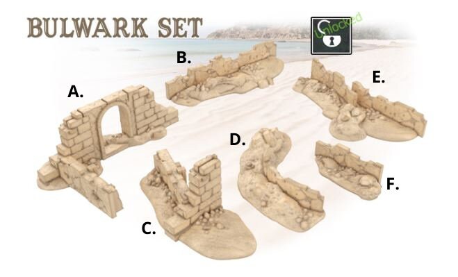 Bulwark Set - Treasure Island