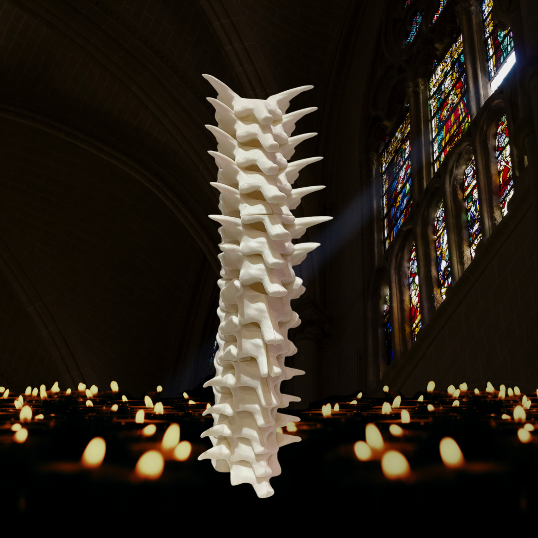 Spine Candle Holder